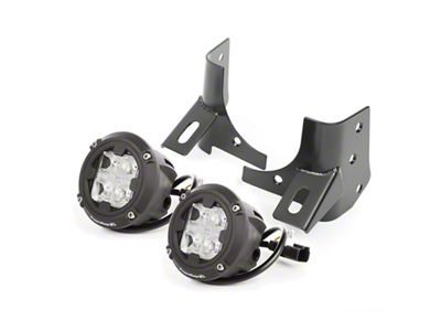Rugged Ridge 97-06 Jeep Wrangler TJ Round Cube Windshield LED - 11027.19