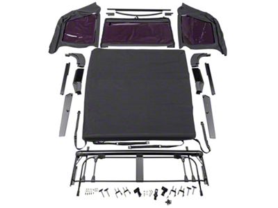 Rugged Ridge 97-06 Wrangler TJ Voyager Soft Top 2DR - 13860.23