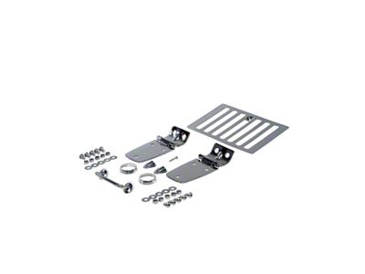 Rugged Ridge 98-06 Jeep Wrangler Stainless Steel Complete Hood Dress - 11101.03