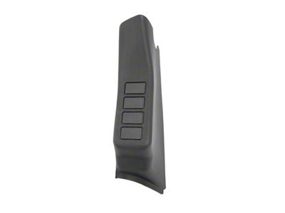 Rugged Ridge A-Pillar 4 Switch Pod Black LHD 07-10 Jeep - 17235.56