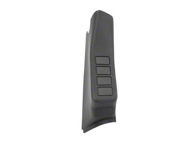 Rugged Ridge A-Pillar 4 Switch Pod Black RHD 07-10 Jeep - 17235.57