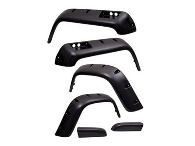 Rugged Ridge All Terrain Fender Flare Kit 87-95 Jeep Wrangler - 11632.10
