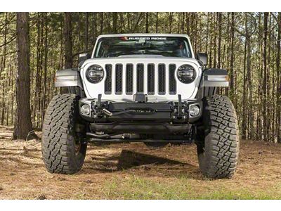 Rugged Ridge Arcus Front Bumper Set W/Tray & Hooks 18-20 - 11549.04