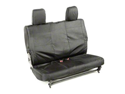 Rugged Ridge Ballistic Seat Cvr Rear Black 840D 07-10 JK - 13266.05