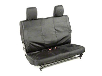 Rugged Ridge Ballistic Seat Cvr Rear Black 840D 11-18 JK - 13266.07