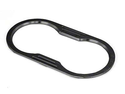 Rugged Ridge Billet Alum Cup Holder Bezel Black 07-10 Jeep - 11422.14