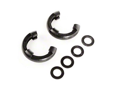 Rugged Ridge Black 7/8in D-Ring Isolator Kit