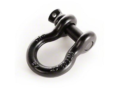 Rugged Ridge Black 9500lb 3/4in D-Ring - 11235.18