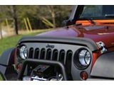 Rugged Ridge Bug Deflector Matte Black 07-18 Jeep Wrangler - 11348.02