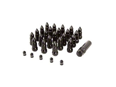 Rugged Ridge Bullet Lug Nut and Valve Stem Cap Kit - 16715.27