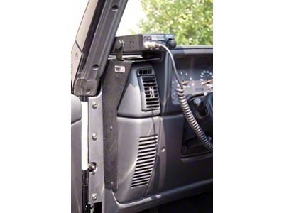 Rugged Ridge CB Radio Dash Mount 97-06 Jeep TJ LJ - 13551.09