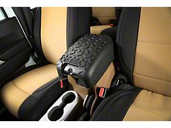 Rugged Ridge Center Console Cover; Black (11-18 Jeep Wrangler JK)