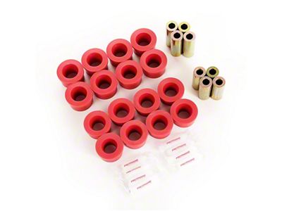 Rugged Ridge Control Arm Bushing Kit Poly Rear 07-18 - 1-302