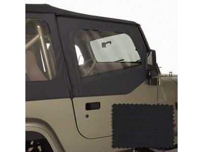 Rugged Ridge Door Skins Black Diamond 88-95 Jeep Wrangler YJ - 13716.35
