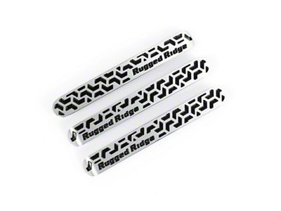 Rugged Ridge Elite Dr Hndle Insert Contrast Tread2D 07-18 Jeep - 13311.52