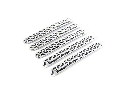 Rugged Ridge Elite Dr Hndle Insert Contrast Tread4D 07-18 Jeep - 13311.53