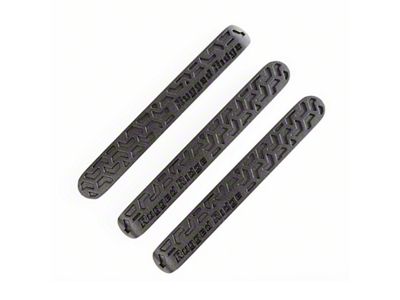 Rugged Ridge Elite Dr Hndle Inserts Black Tread 2Dr 07-18 - 13311.48
