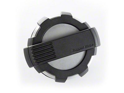 Rugged Ridge Elite Fuel Door Non-Lock Brushed Alum 07-18 Jeep - 11425.10