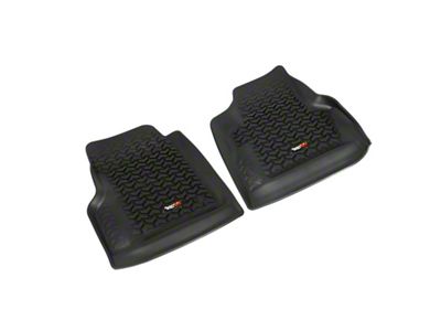 Rugged Ridge Floor Liner Front Black 1997-2006 Jeep Wrangler TJ - 12920.11