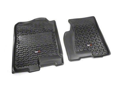 Rugged Ridge Floor Liner Front Black 1999-2006 Chevrolet Silverado / - 82901.02