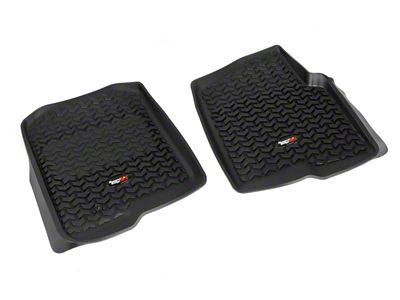 Rugged Ridge Floor Liner Front Black 2004-2008 Ford F-150 Raptor - 82902.01