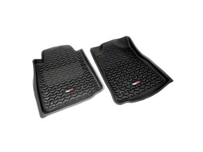 Rugged Ridge Floor Liner Front Black 2005-2011 Toyota Tacoma Regular - 82904.10