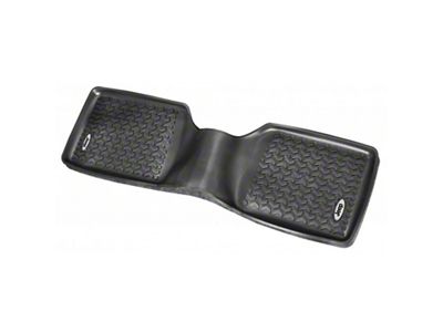 Rugged Ridge Floor Liner Rear Black 1984-2001 Logo Cherokee - DMC-12950.19