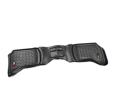 Rugged Ridge Floor Liner Rear Black 2002-2018 Dodge Ram 1500 - 82953.10