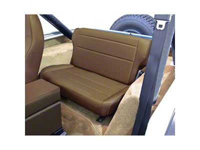 Rugged Ridge Fold & Tumble Rear Seat Nutmeg 76-95 Jeep - 13462.07