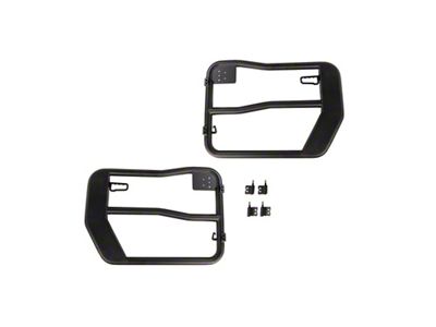 Rugged Ridge Fortis Tube Doors Front 07-18 Jeep Wrangler JK - 11509.31