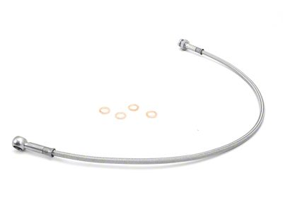 Rugged Ridge Front Brake Hoses Stainless 87-95 Jeep Wrangler YJ - 16734.07