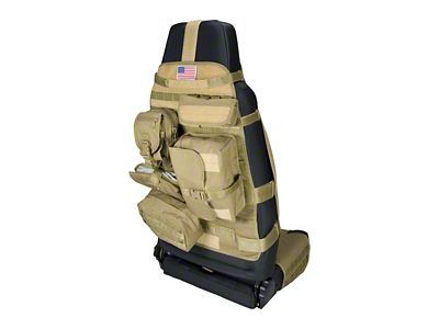 Rugged Ridge Front Cargo Seat Cover Tan 76-20 CJ/Jeep Wrangler - 13236.04