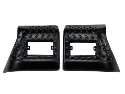 Rugged Ridge Front Fender Guards Body Armor 97-06 Jeep Wrangler - 11650.20