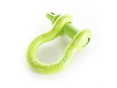 Rugged Ridge Green 13500lb 7/8in D-Shackle - 11235.22