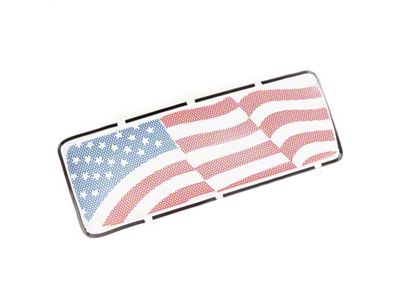 Rugged Ridge Grille Insert American Flag 07-18 Jeep Wrangler - 12034.22