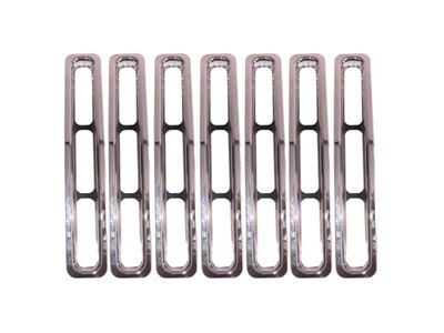 Rugged Ridge Grille Inserts Chrome 87-95 Jeep Wrangler YJ - 11306.01