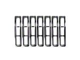 Rugged Ridge Grille Inserts Chrome 97-06 Jeep Wrangler - 11306.02