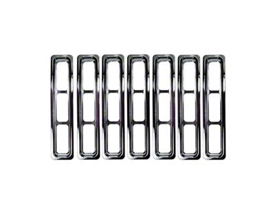 Rugged Ridge Grille Inserts Chrome 97-06 Jeep Wrangler - 11306.02