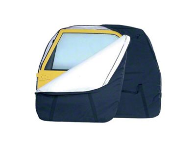 Rugged Ridge Hard Door Storage Bag 76-06 Jeep CJ / - 12108.01