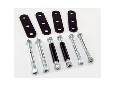 Rugged Ridge HD Rear Leaf Spring Shackles 76-86 Jeep CJ - 18265.10