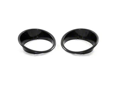Rugged Ridge Headlight Bezels Black 07-18 Jeep Wrangler JK - 12419.25
