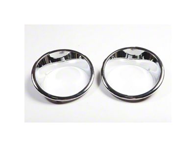 Rugged Ridge Headlight Bezels Chrome 07-18 Jeep Wrangler JK - 13311.20