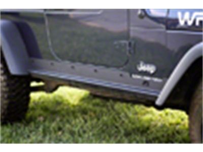 Rugged Ridge Heavy Duty Rocker Panel Guards 97-06 Jeep Wrangler - 11504.15
