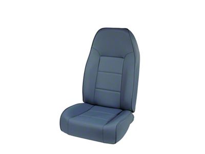 Rugged Ridge High-Back Front Seat Non-Recline Blue 76-02 CJ&Wrang - 13401.05