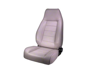 Rugged Ridge High-Back Front Seat Reclinable Gray 76-02 CJ&Wrangl - 13402.09