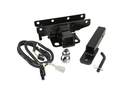 Rugged Ridge Hitch Kit with Ball 2 inch 07-18 Jeep - 11580.54
