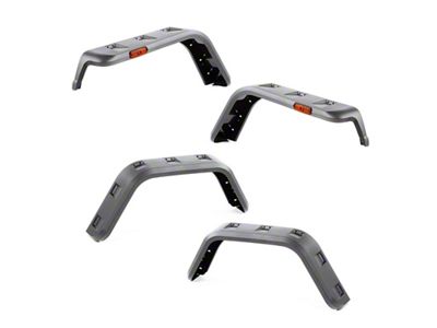 Rugged Ridge Hurricane Fender Flare Kit 97-06 Jeep Wrangler TJ - 11640.30