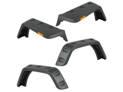 Rugged Ridge Hurricane Fender Flare Kit US Smooth 07-18 Jeep - 11640.25