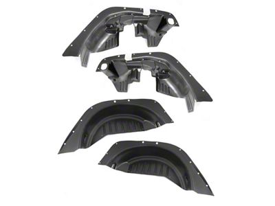 Rugged Ridge Inner Fender Liner Kit 07-18 Jeep Wrangler - 11620.50