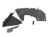 Rugged Ridge Inner Fender Liners Frnt Aluminum Black (18-20 Jeep)